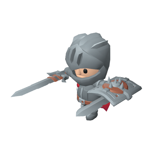 Knight free CC0 3D model