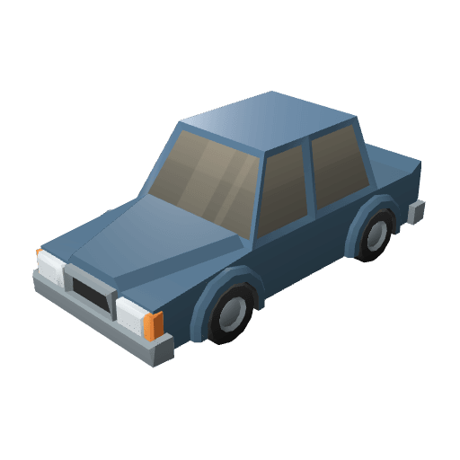 Car Sedan free CC0 3D model