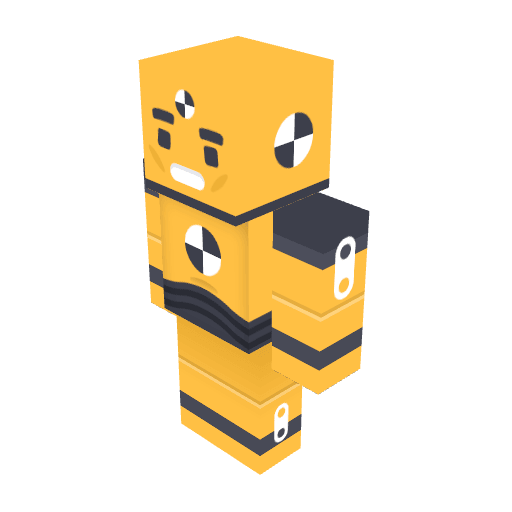 Character D free CC0 3D model
