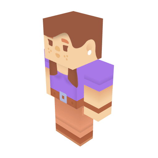 Character E free CC0 3D model