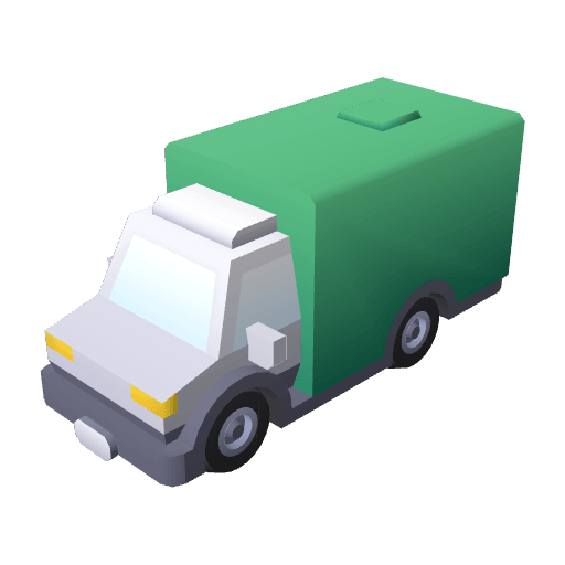 Delivery free CC0 3D model