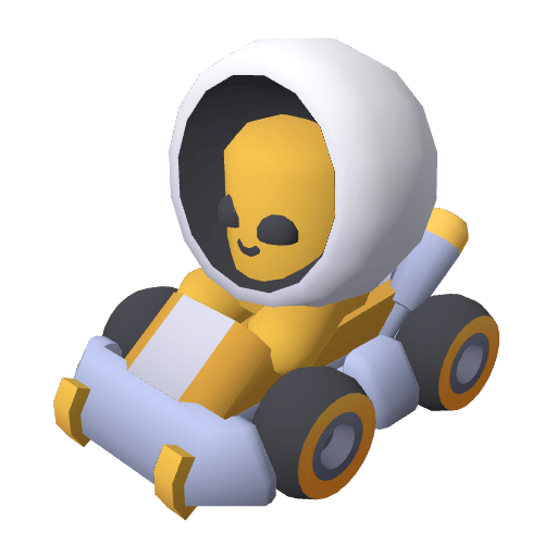 Kart Ooli free CC0 3D model