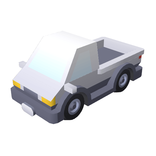 Truck Flat free CC0 3D model