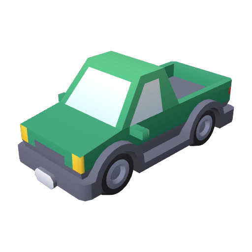 Truck free CC0 3D model