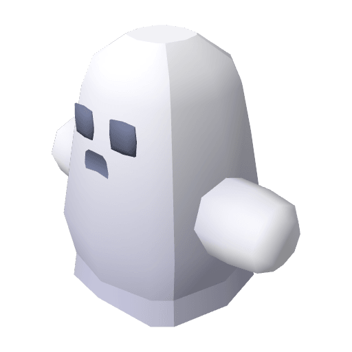 Character Ghost free CC0 3D model