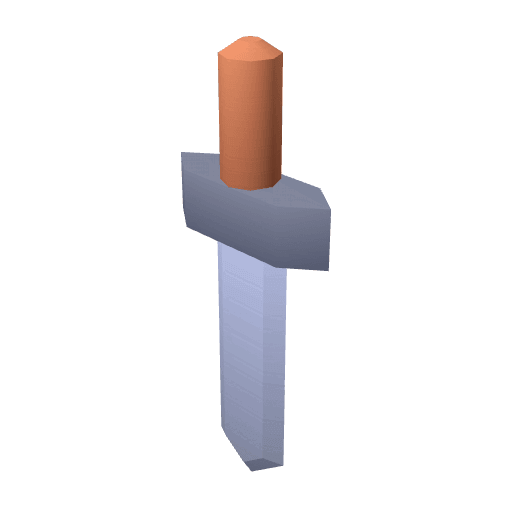 Weapon Sword free CC0 3D model