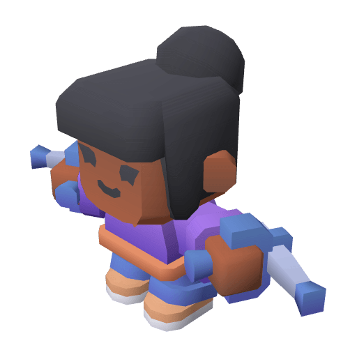 Character Female A free CC0 3D model