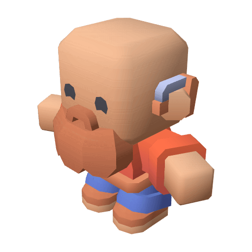 Character Male B free CC0 3D model