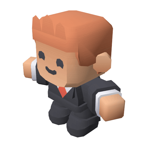Character Male D free CC0 3D model