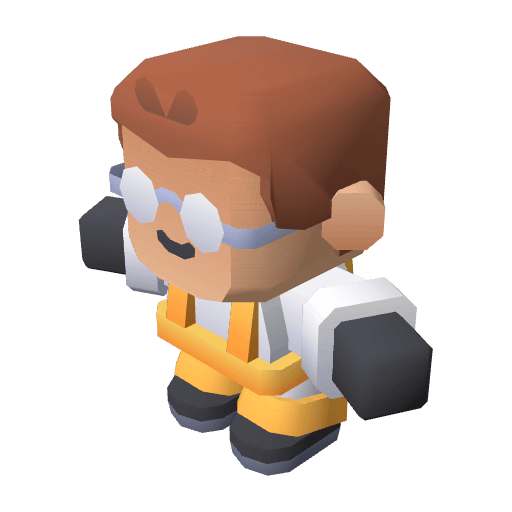 Character Male E free CC0 3D model