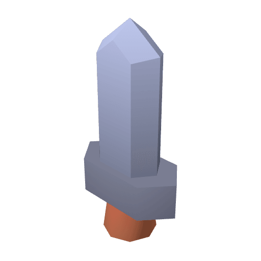 Weapon Sword free CC0 3D model