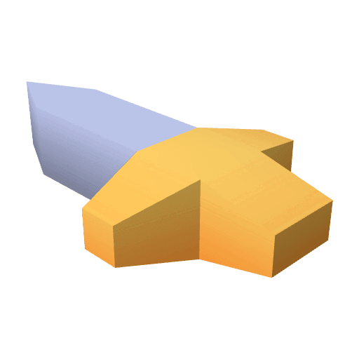 Weapon Sword free CC0 3D model