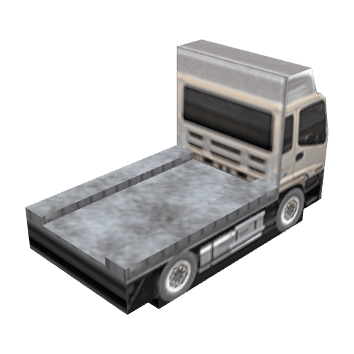 Truck Flat free CC0 3D model