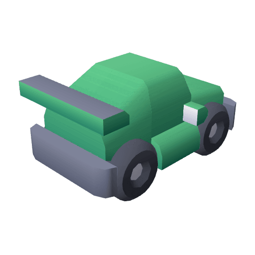 Vehicle Racer free CC0 3D model