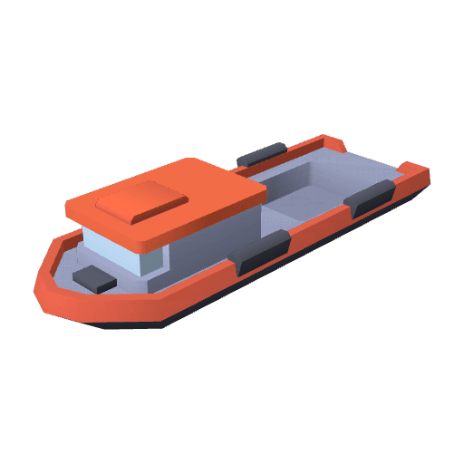 Ship Cargo C free CC0 3D model
