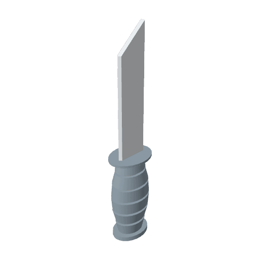 Knife Sharp free CC0 3D model