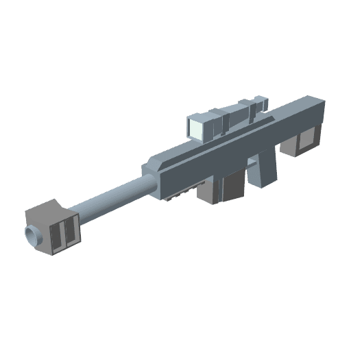 Sniper free CC0 3D model