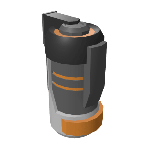 Grenade free CC0 3D model