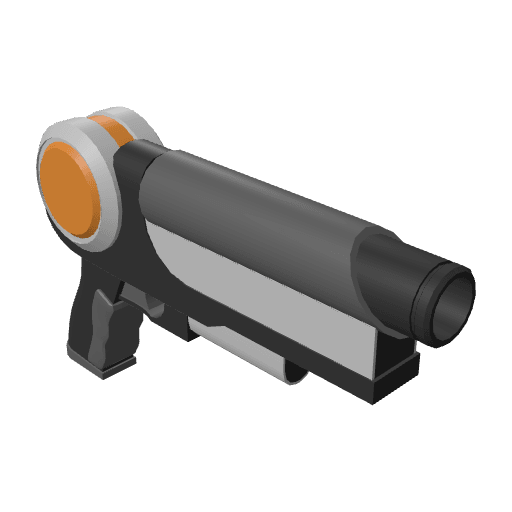 Pistol 1 free CC0 3D model