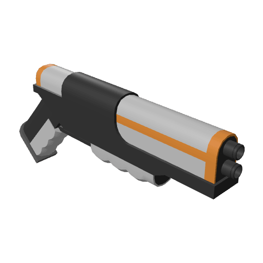 Pistol 2 free CC0 3D model