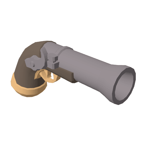 Weapon Pistol free CC0 3D model