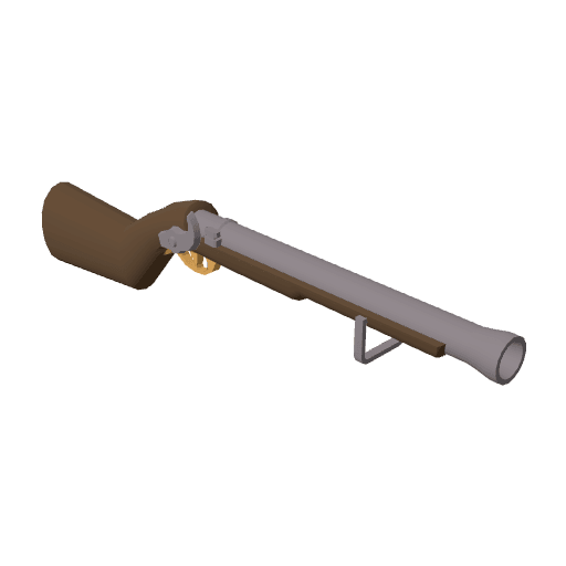 Weapon Rifle free CC0 3D model