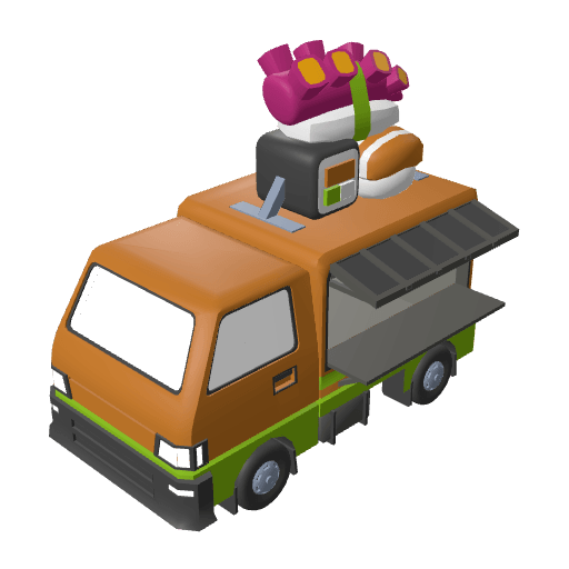 Truck free CC0 3D model