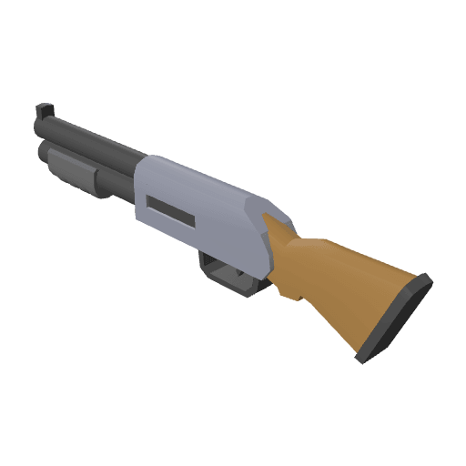 Shotgun free CC0 3D model