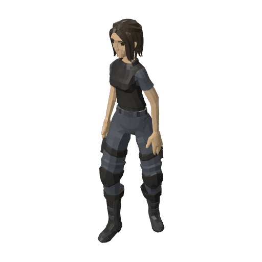 Soldier free CC0 3D model
