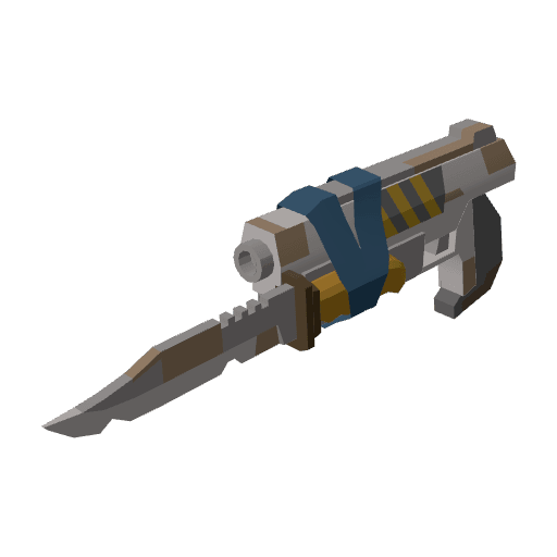 Pistol free CC0 3D model