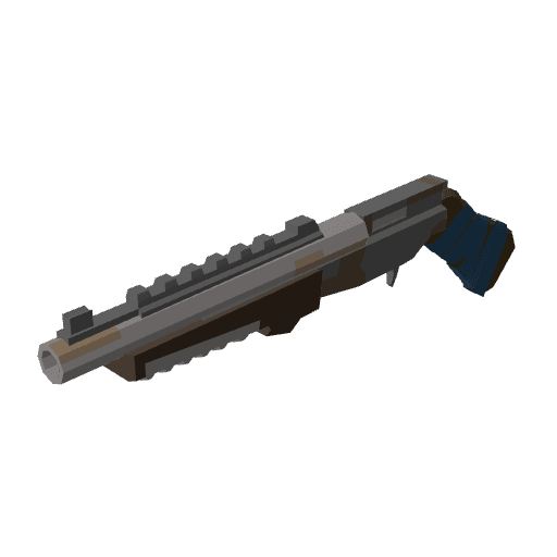 Shotgun free CC0 3D model