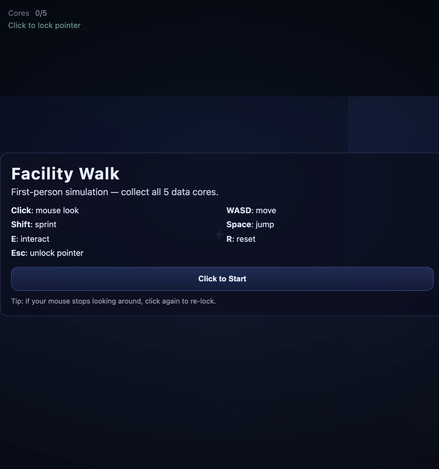 Facility Walk screenshot