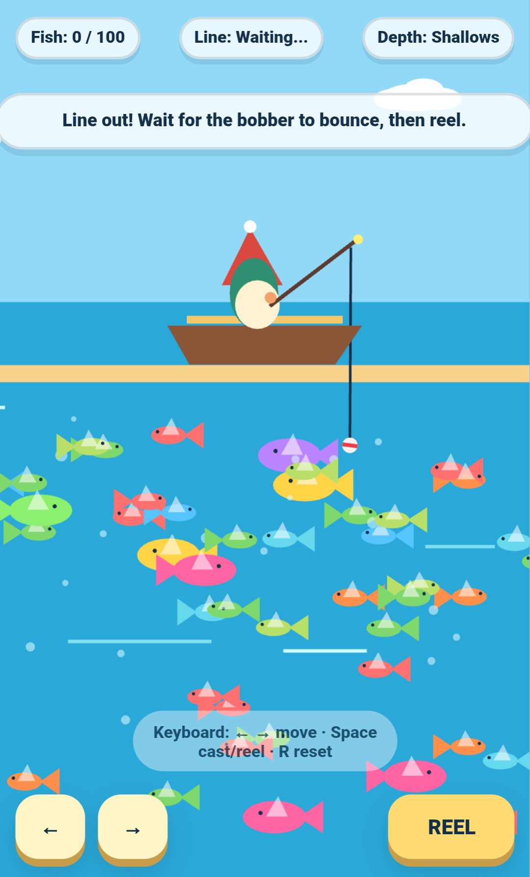 Gnome Goes Fishing screenshot