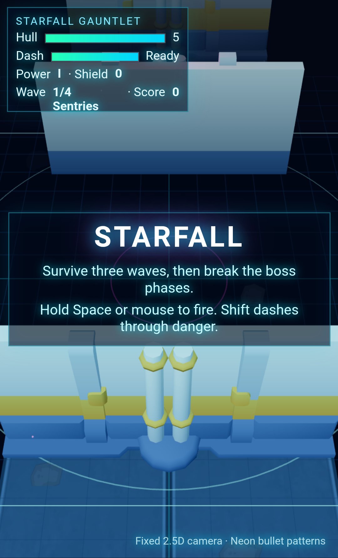 Starfall Gauntlet screenshot