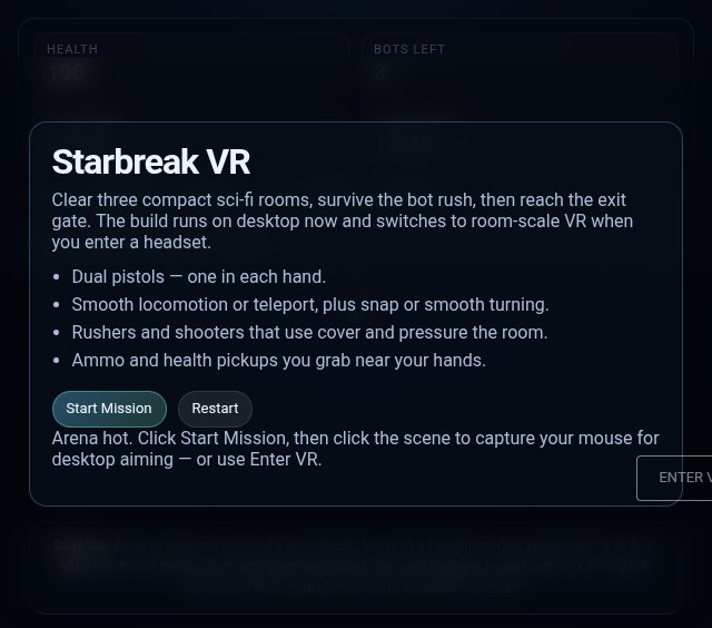 Starbreak VR screenshot