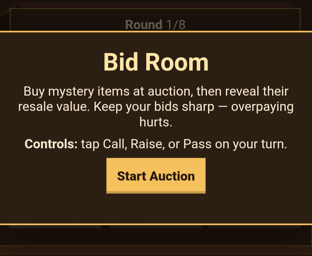 Bid Room