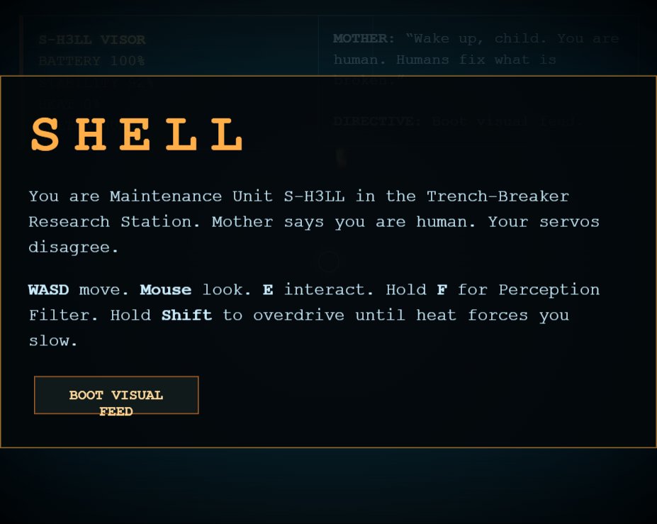 SHELL screenshot