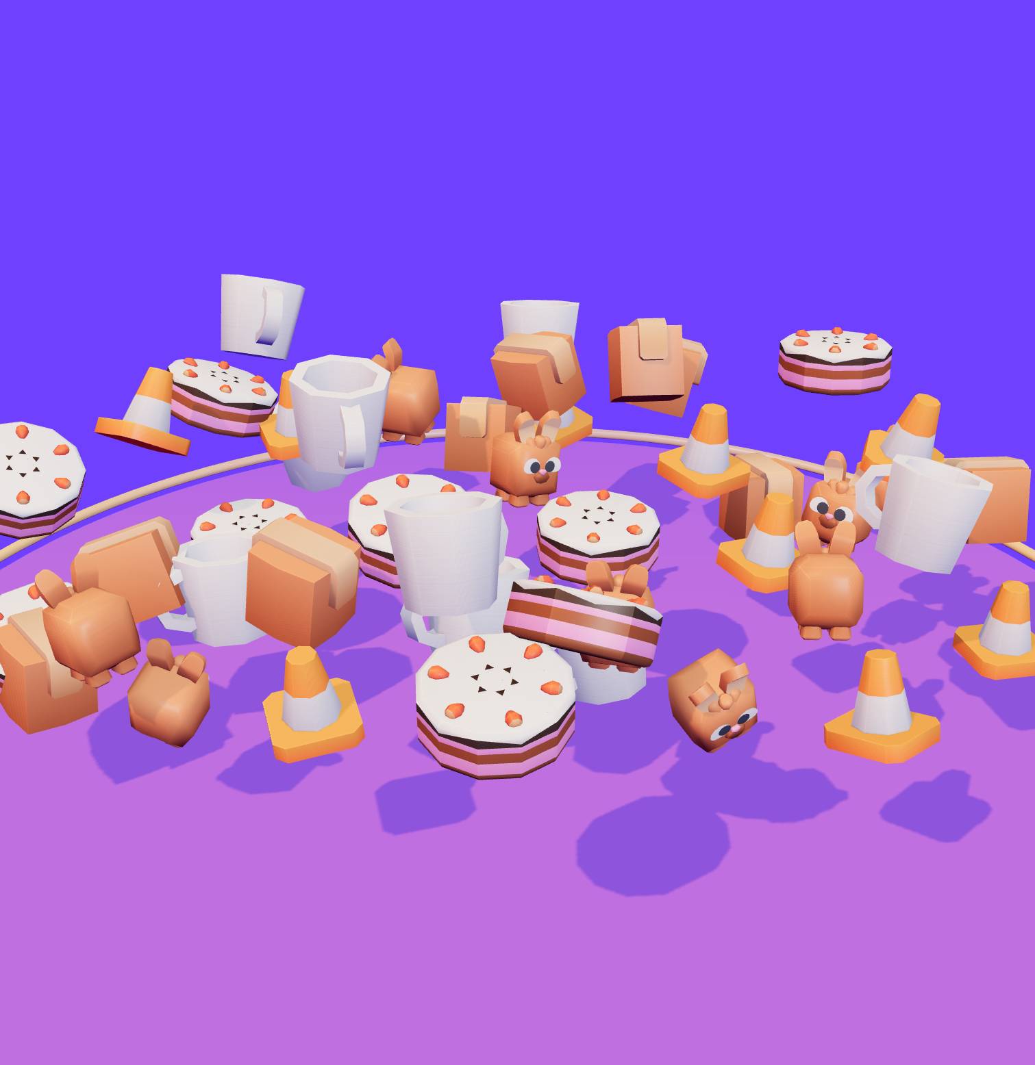 Purple Pile