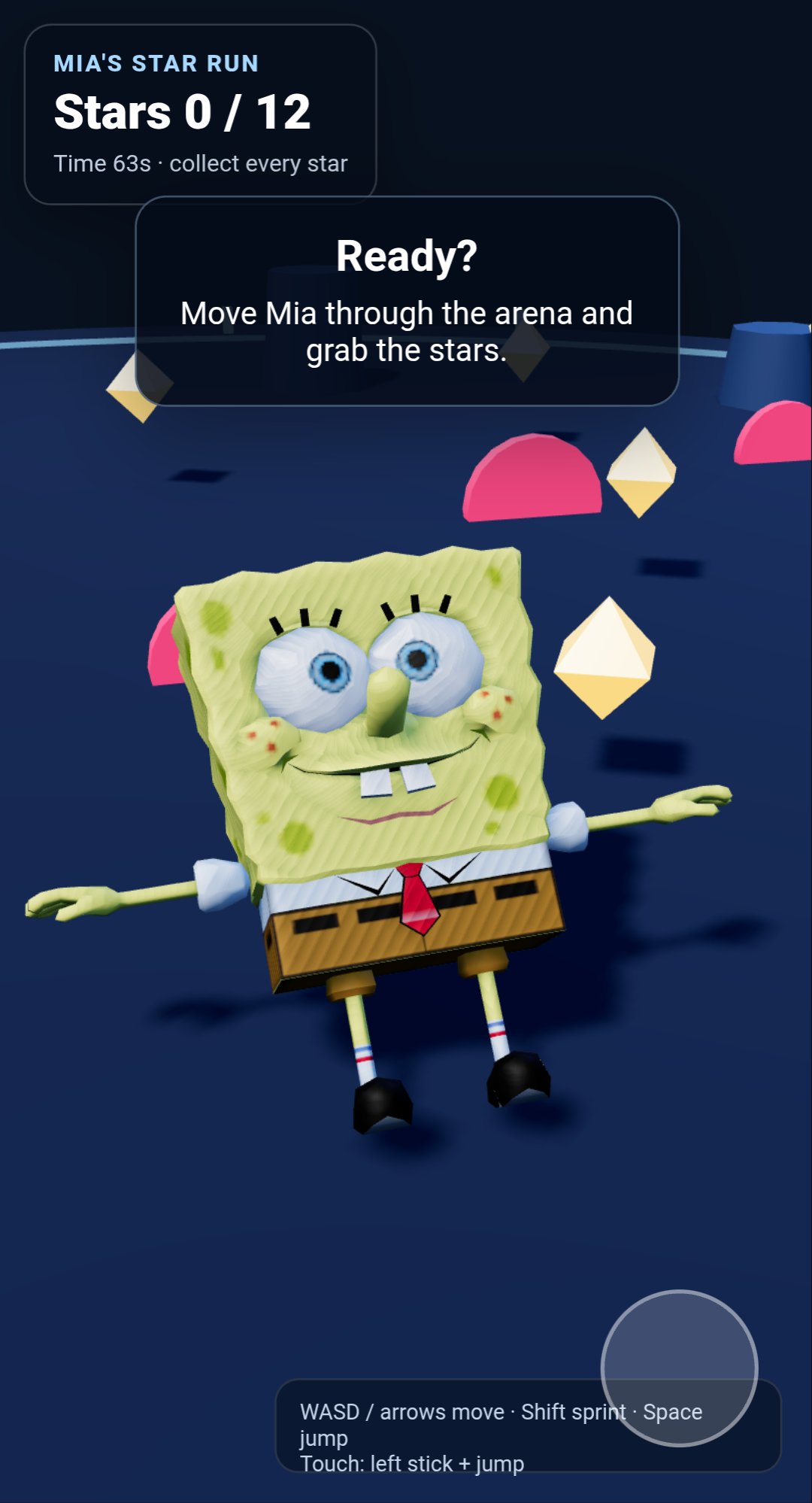 Mia's Star Run