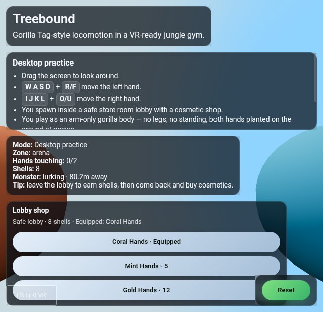 Treebound screenshot