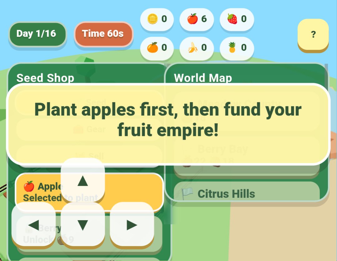 Grow Fruits to Rule the World