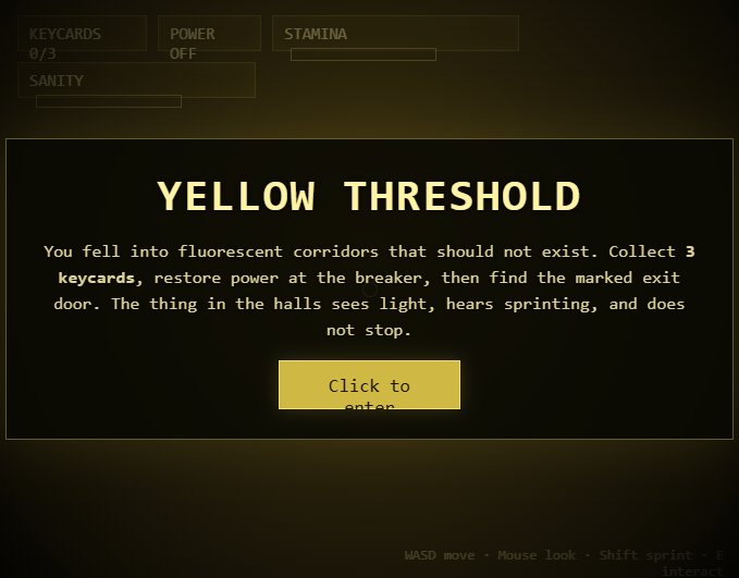 THE BACYellow Threshold screenshot