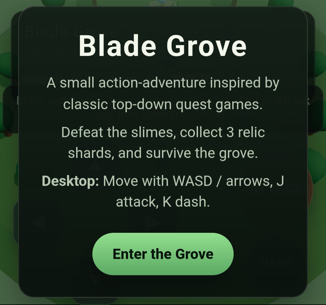 Blade Grove screenshot
