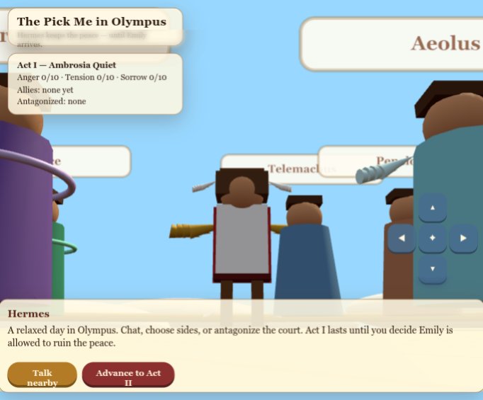 The Pick Me in Olympus screenshot