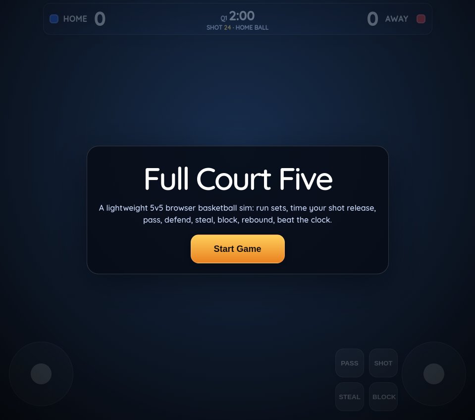 Full Court Five