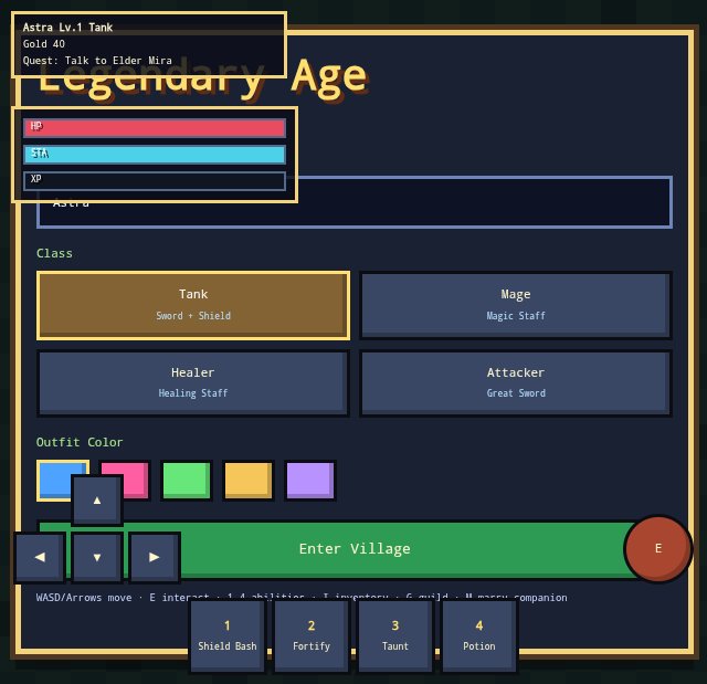 Legendary Age screenshot