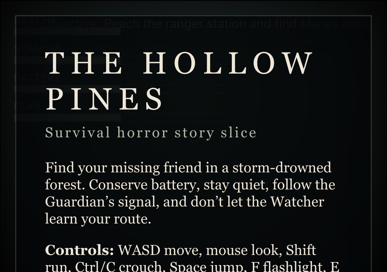 The Hollow Pines
