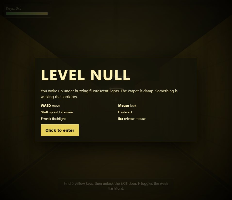 Level Null screenshot