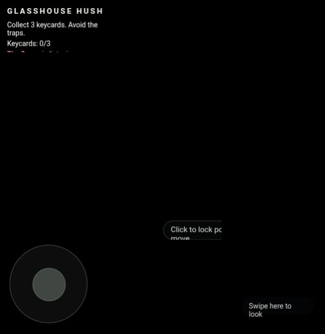 Glasshouse Hush screenshot