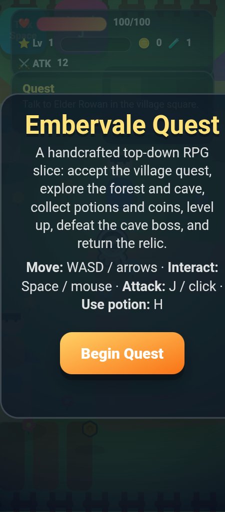 Embervale Quest screenshot